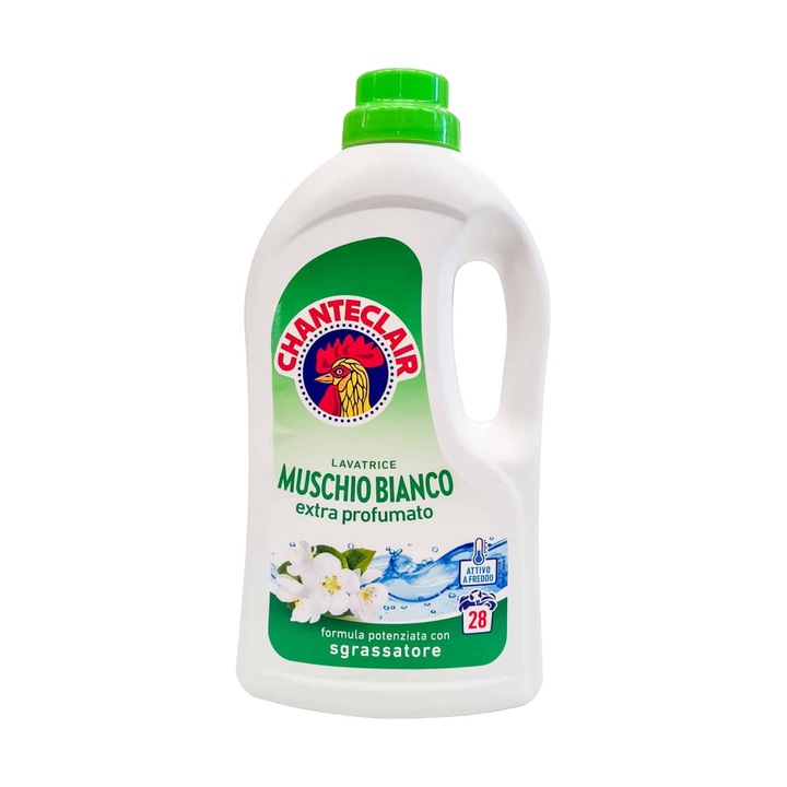 Chanteclair Muschio Bianco extra illatos mosószer, 28 mosás 1260 ml