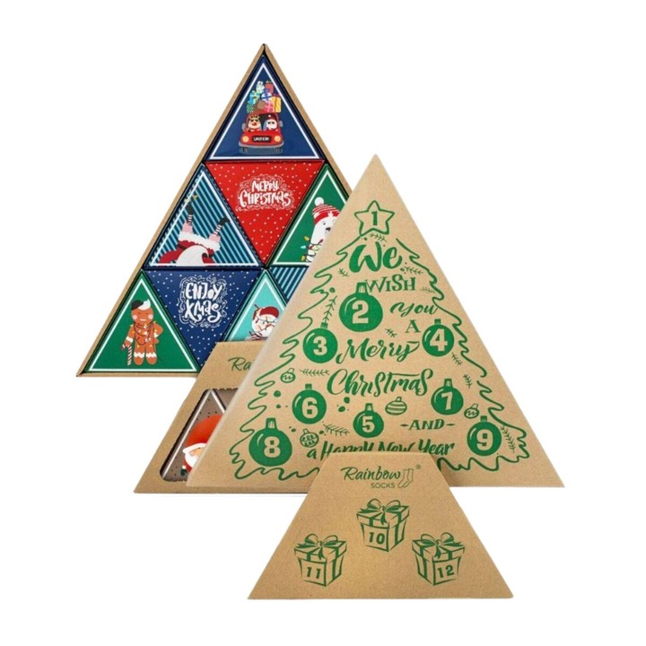 Zokniszett, Homla, pamut, többszínű 36-40EU