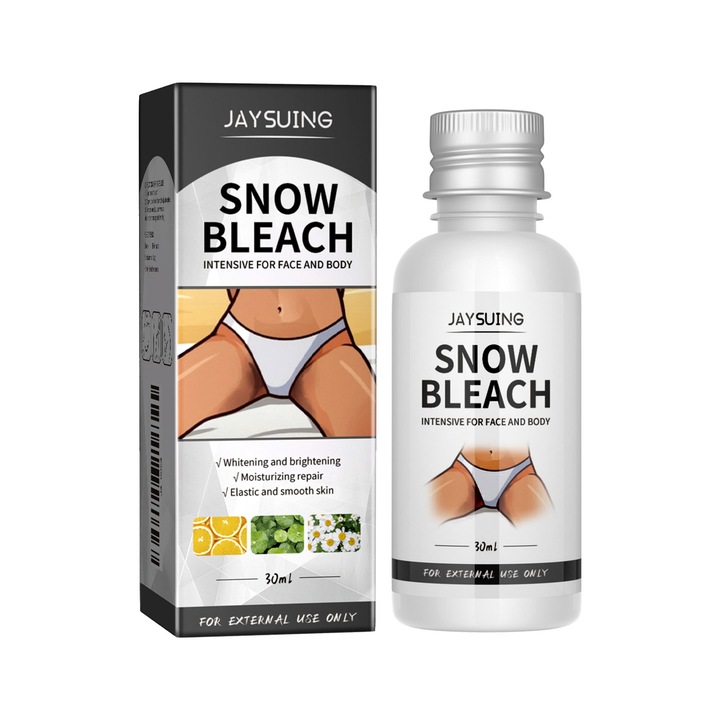 Избелващ крем за подмишници и бедра, Snow Bleach, с витамин С и ниацинамид, 30 мл