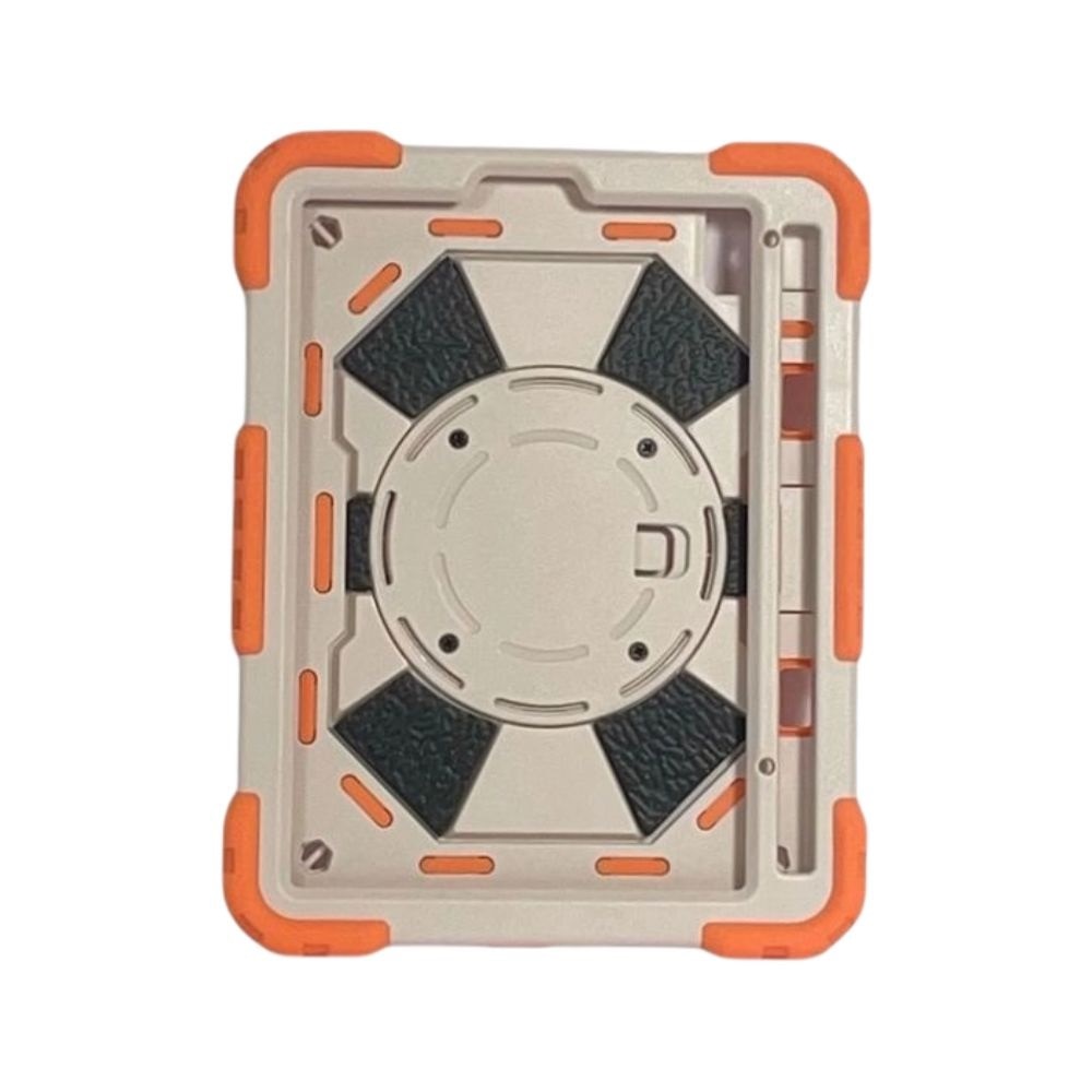 Husa tableta cu suport pentru iPad Mini 6, portocalie, material durabil