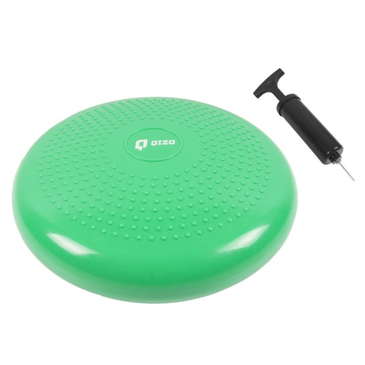 Disc echilibru pentru fitness Qizo, PVC, D 33 cm