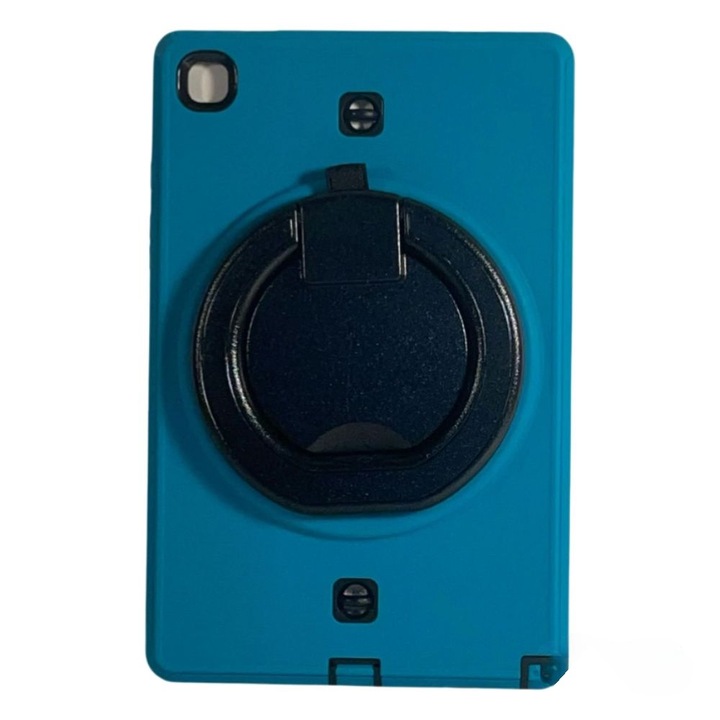Husa tableta cu suport pentru Samsung Galaxy Tab A7 T500, albastra, material durabil