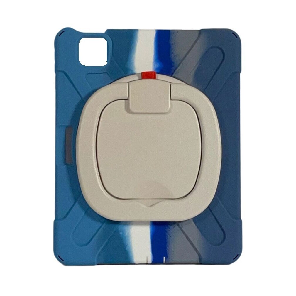 Husa pentru iPad Air 4/5, albastru, cu suport rotativ 360°, dimensiune 10.9 inch