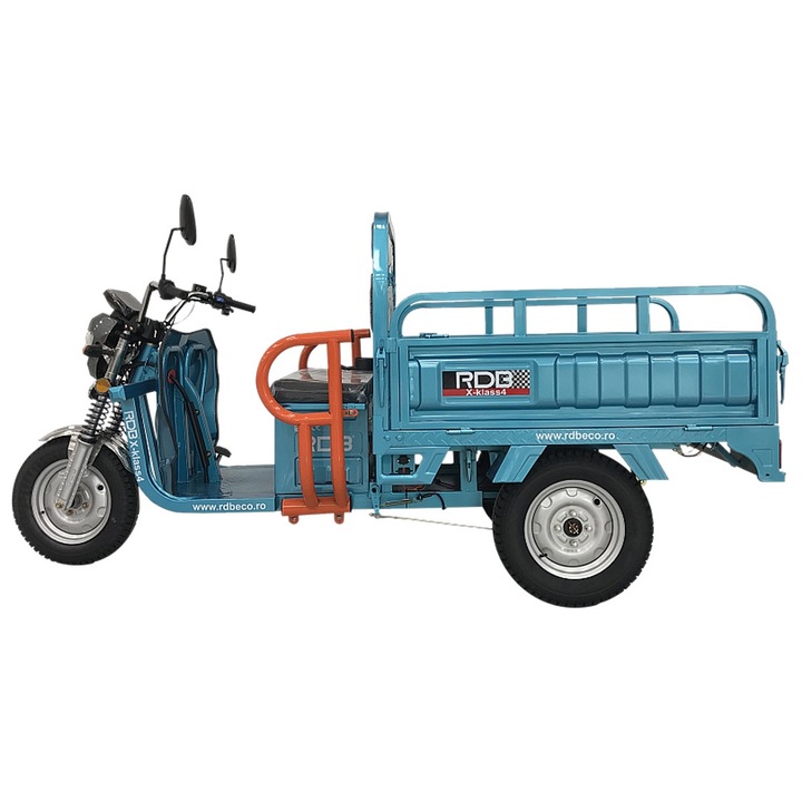 Triciclu electric RDB X-Klass4, fara permis, 3500W, 25 km/h, albastru
