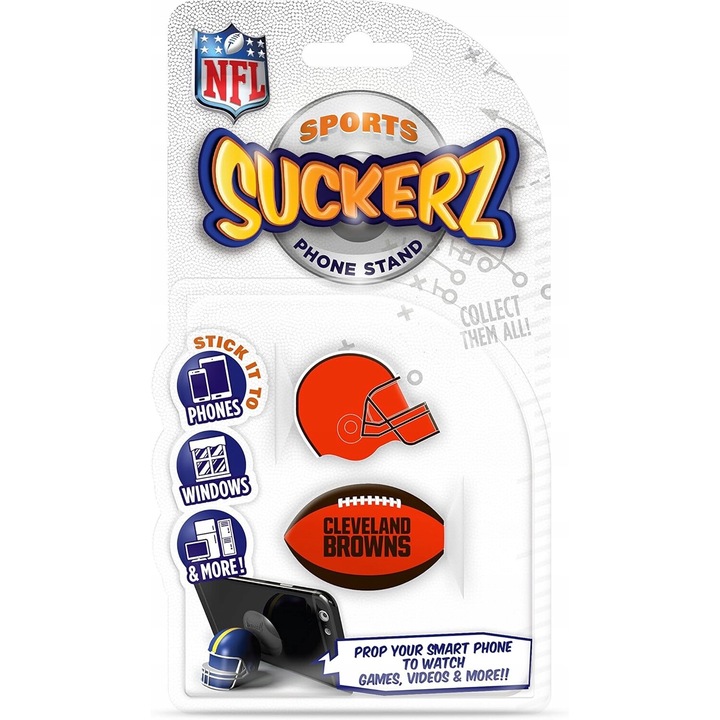 Figurine SUCKERZ set 2 bucati, Cleveland Browns, oficial NFL