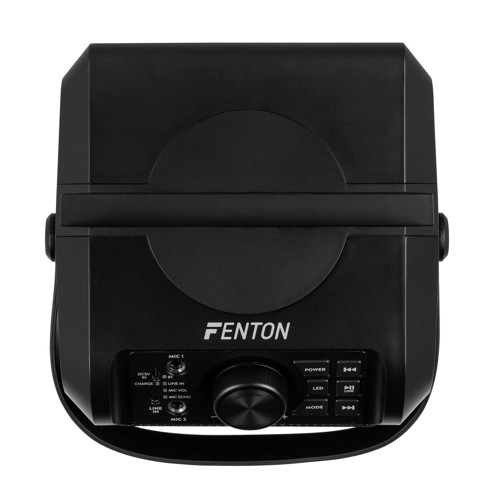 Difuzor Karaoke Fenton KAR50B, efect de lumina LED, negru, 50W