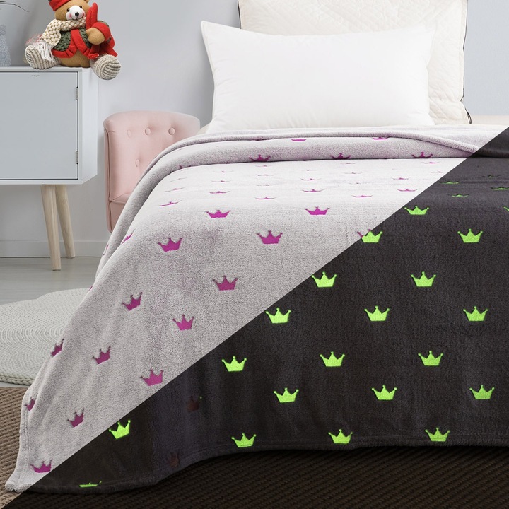 Patura Beauty Home Flash Art 6144, lana, 160x220cm, gri