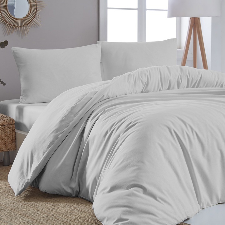 Lenjerie de pat, Beauty Home, 100% bambak, 150TC, 220x240cm