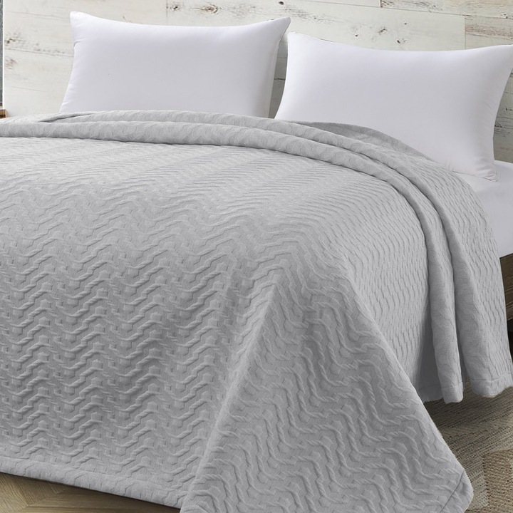 Beauty Home patura jacquard single 170x270 Gri