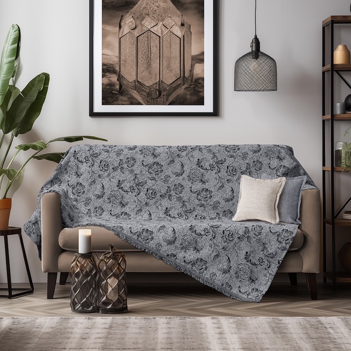 Patura Beauty Home, monocolor, 180x170cm, material chenille, design modern