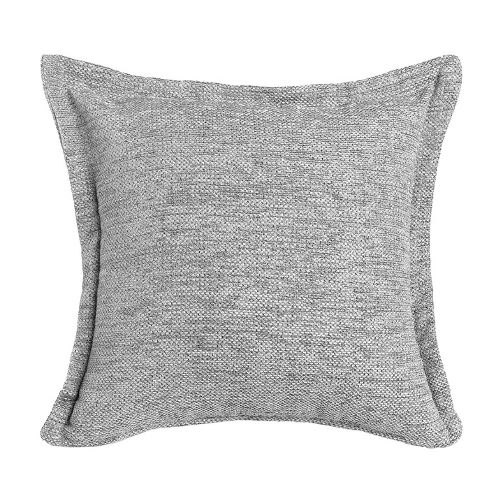 Fata de perna, Beauty Home, 45x45+3 cm, chenille, gri