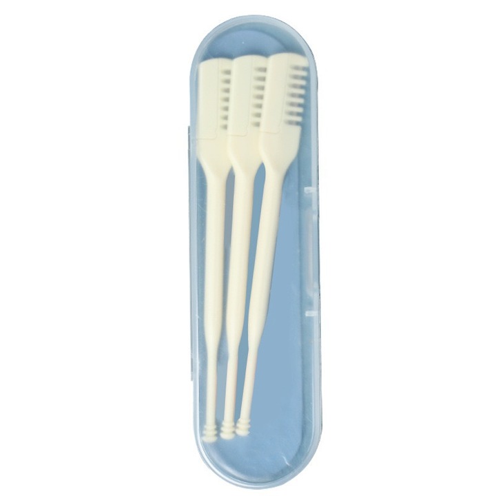 Trimmer nas KitsKap®, set de trei, rotativ, usor de utilizat, lavabil, portabil