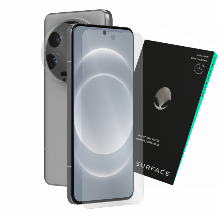 Védőfólia, kompatibilis a Xiaomi 14 Ultra-val, képernyővel és kamerával, Alien Surface