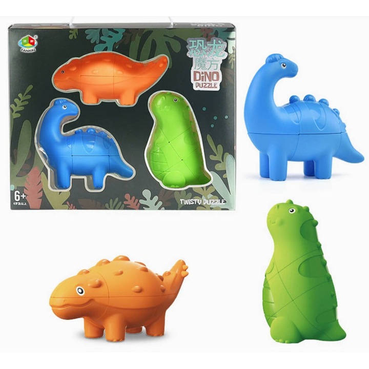 Fanxin intelligencia játékkészlet, 3x3x3-as kocka, többszínű, 246x204x65mm, 4 éves kortól