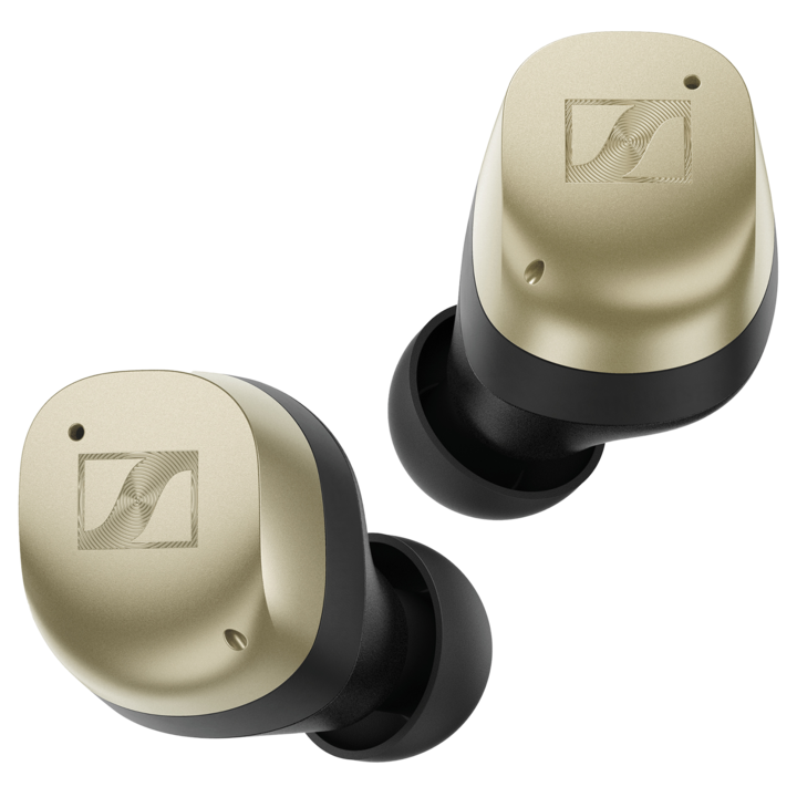 Sennheiser Momentum True Wireless 4 златни слушалки за поставяне в ушите