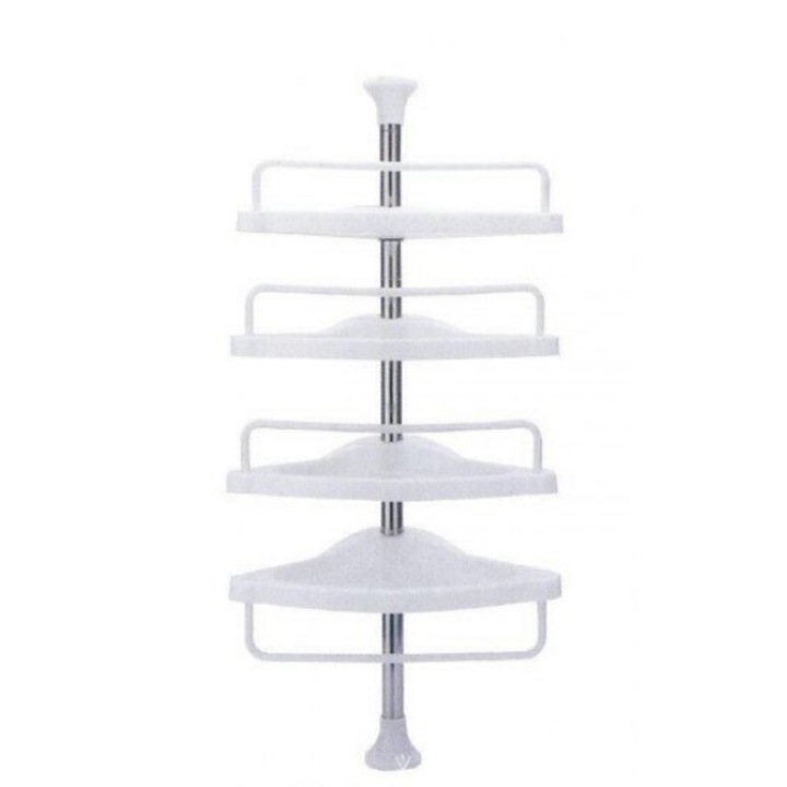 Etajera baie 55x35x26 cm alb