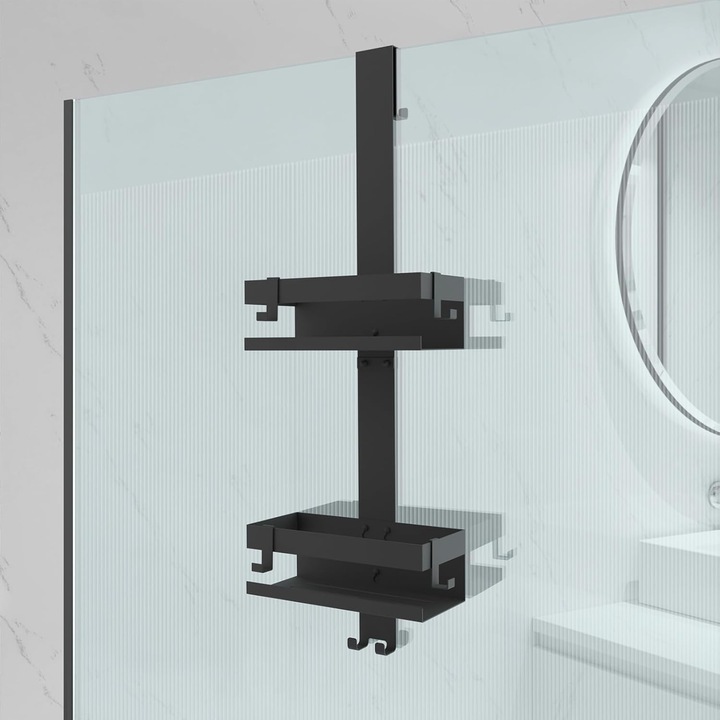 Raft de Dus Bedee, Otel Inox 304, Fara Gaurire, 66x23x10cm, Capacitate 7kg