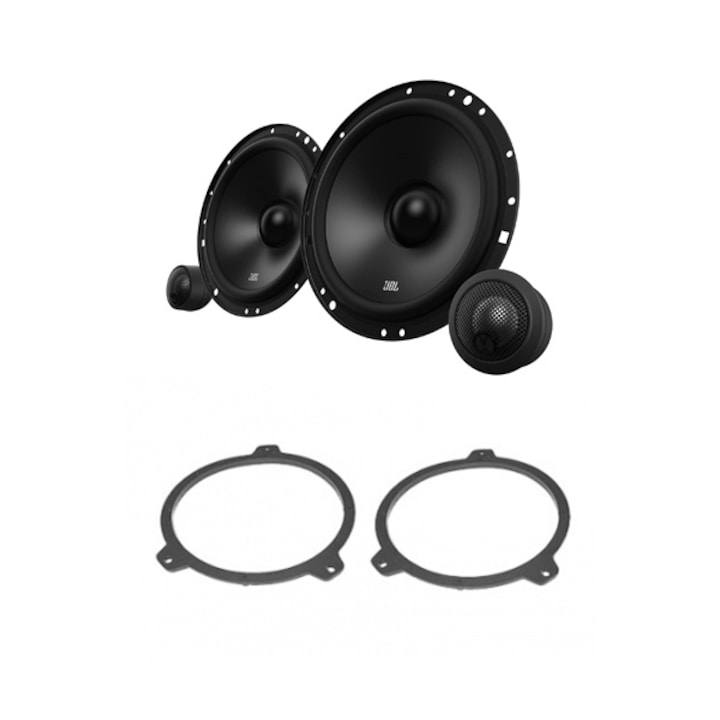 Аудио пакет, BMW 3 Series E46, тонколони JBL Stage1 601C 200W, Компоненти, Адаптерни пръстени 16,5 cm