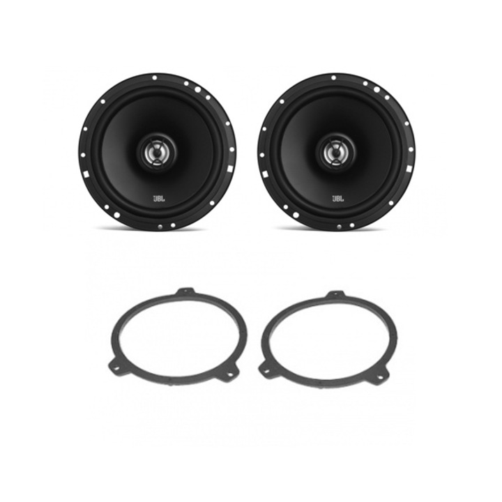 Тонколони BMW Серия 3 E46 Аудио пакет, JBL Stage1 621F 175W високоговорители, 16,5 cm адаптерни пръстени