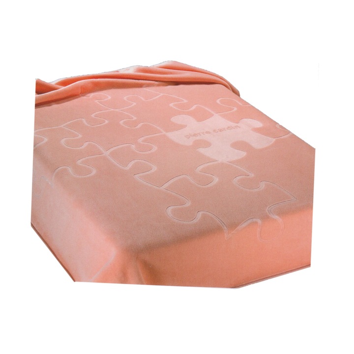 Patura, Pierre Cardin, roz, 220x240 cm, acril