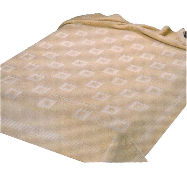 Patura Pierre Cardin, crem, 220x240cm, acrilic