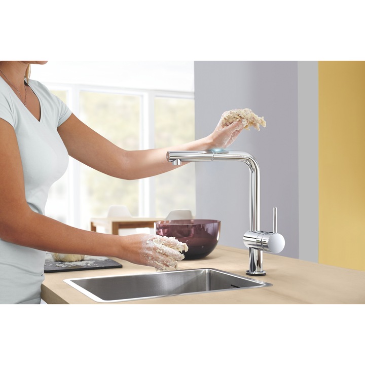 Baterie bucatarie Grohe Minta Touch, pipa L,