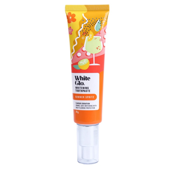 Избелваща паста за зъби White Glo Summer Spritz, 70гр
