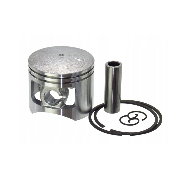 Piston complet compatibil CN 4500, 43mm, bolt 10mm, 45cc, Micul Padurar, Almaz, Ruris, Blade, Gospodarul, Total, Craftec, Voinic, PowerX