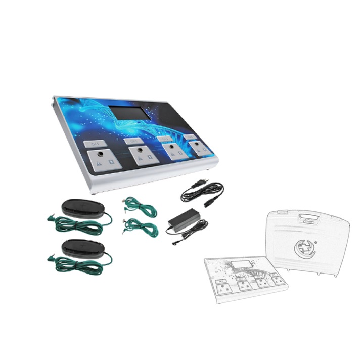 Aparat magnetoterapie Gehringer MAG-204, multifunctional, utilizare acasă sau clinică, tratament facial, 30x20x10cm