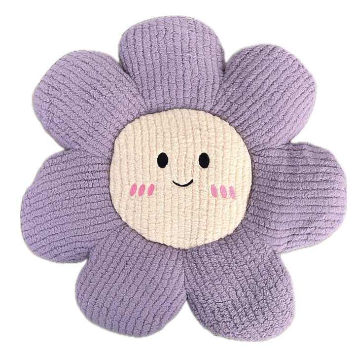 Perna decorativa floare 45 cm, Nichita Impex, Mov