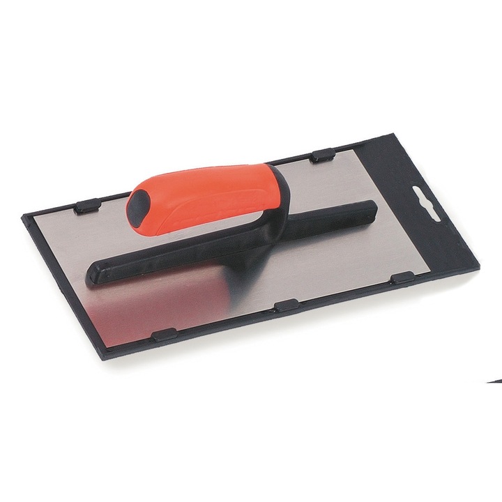 Gletiera MONDELIN din inox cu montura din fibra de sticla, maner bimaterial, 28 x 12 cm