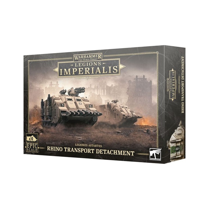 Комплект Imperialis: Rhino, Games Workshop, 128 компонента, черен