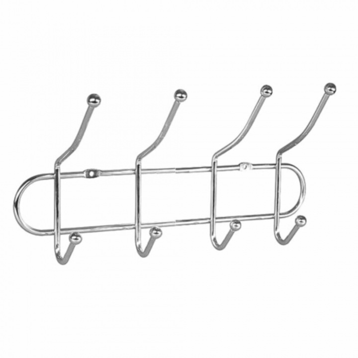 Метална закачалка, с 4 рамена, с размери 32х4