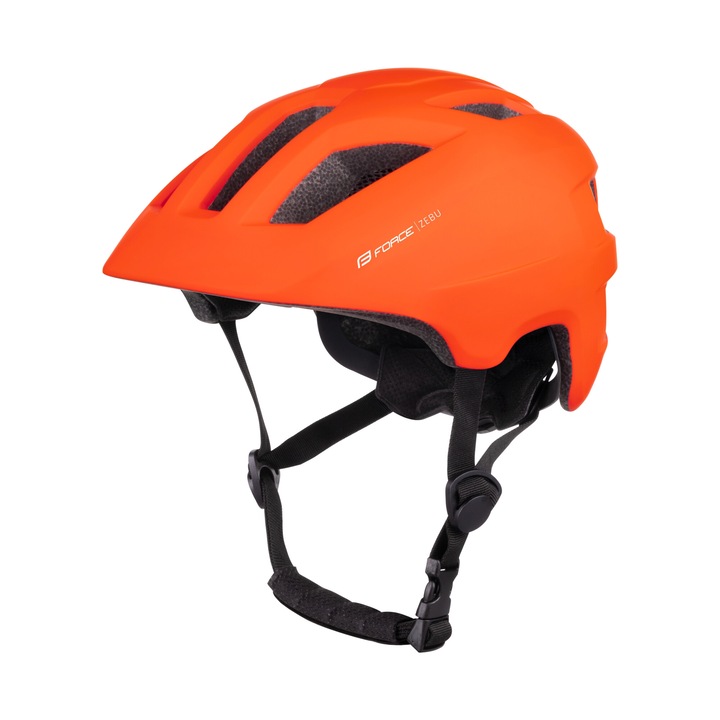 Force Zebu gyereksisak integrált hátsó lámpával, narancssárga, SM (51-56 cm)