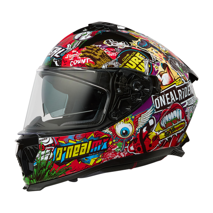 Casca O'NEAL CHALLENGER CRANK BLACK/MULTI V.25, M