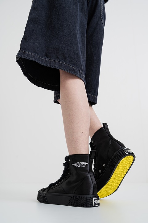 Marc Jacobs, Pantofi sport din satin, Negru