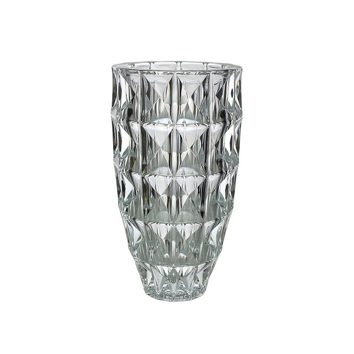Vaza din cristal Luxito, 27 cm, Transparent