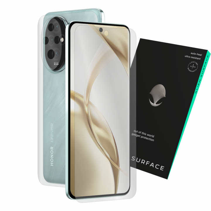 Honor 200 kompatibilis védőfólia, képernyő és hátlap, Alien Surface