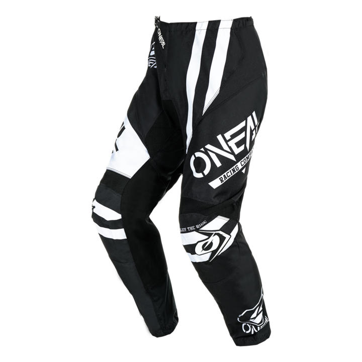 Pantaloni motocross O'NEAL ELEMENT WARHAWK BLACK/WHITE, 34