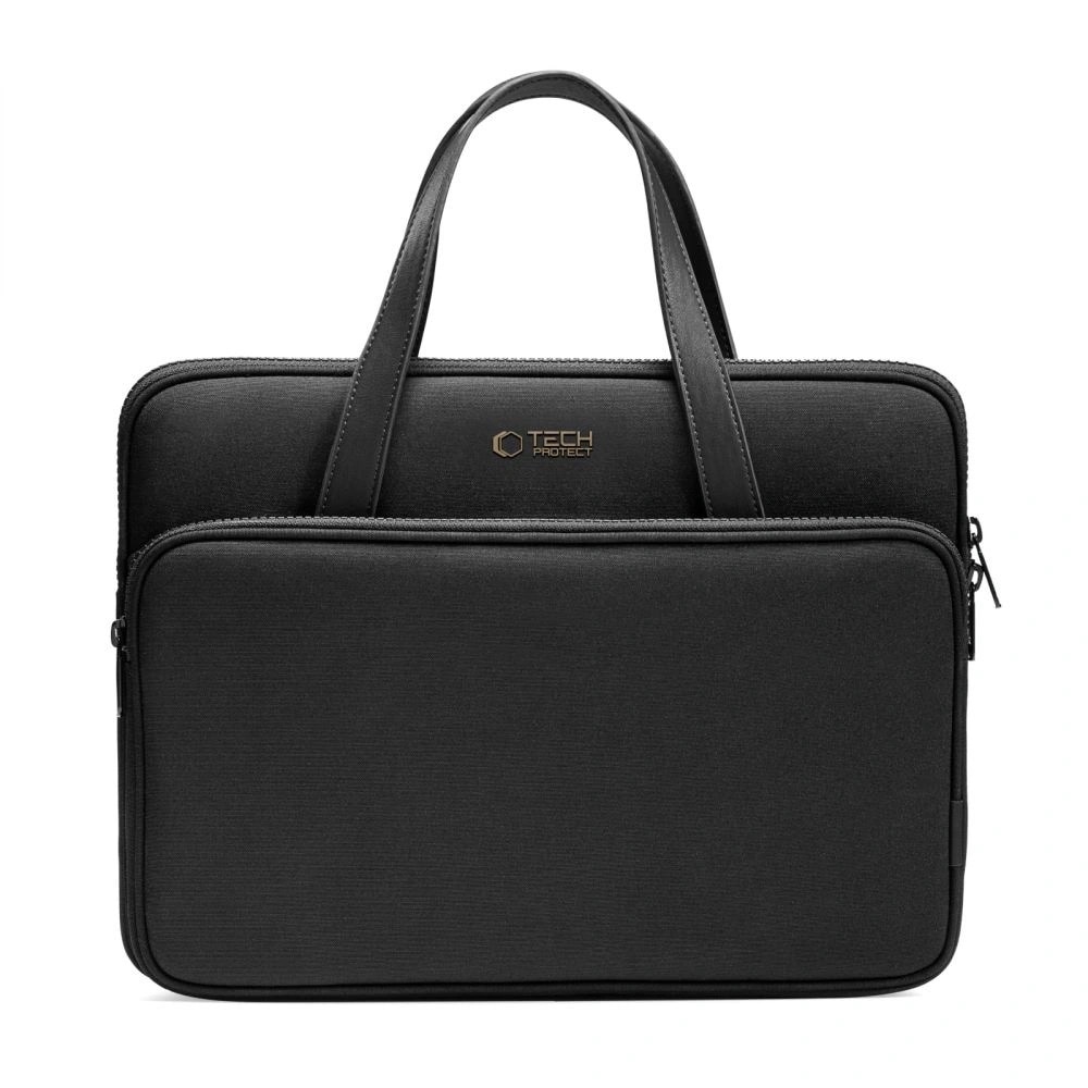 Geanta laptop Tech-Protect, set, neagra, 410x305x45mm, 380x280x30mm