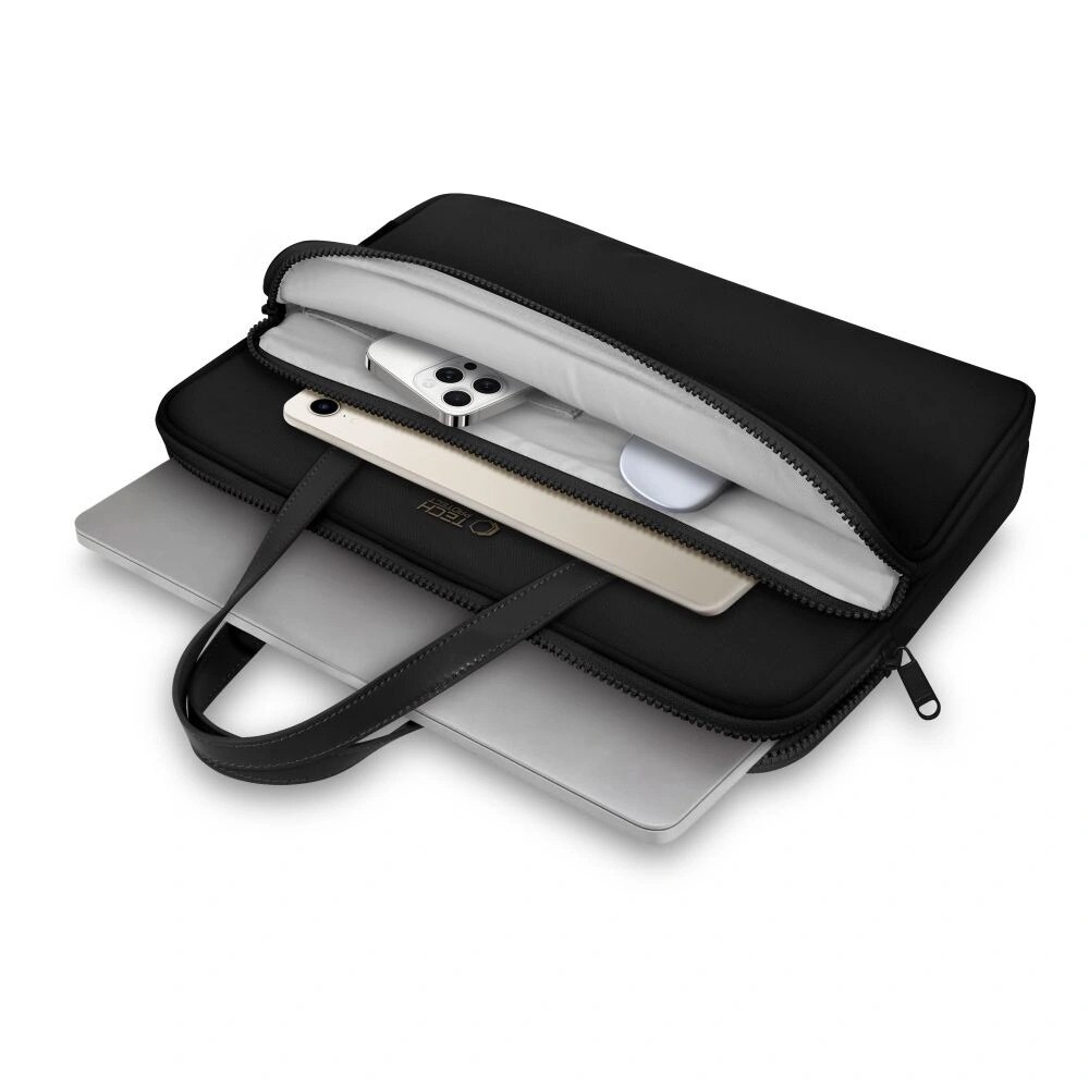 Geanta laptop Tech-Protect, set, neagra, 410x305x45mm, 380x280x30mm