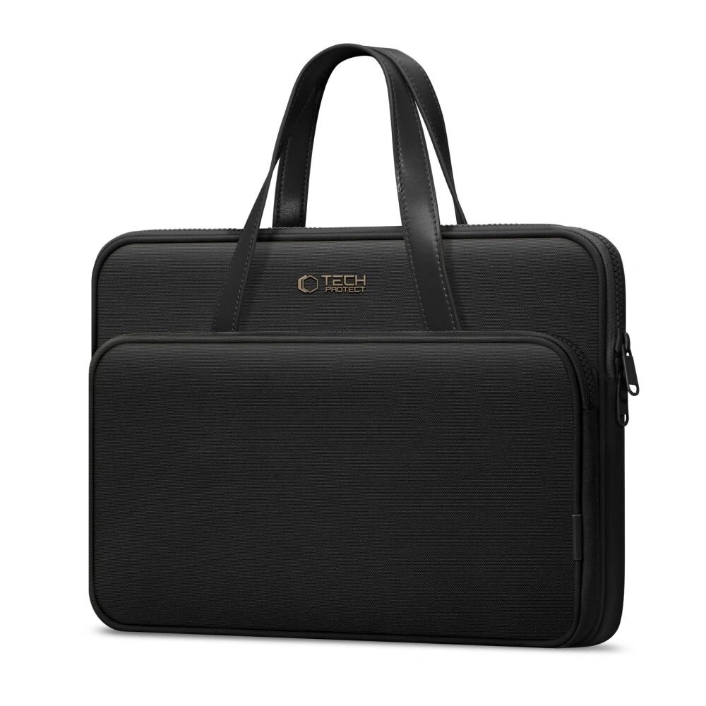 Geanta laptop Tech-Protect, set, neagra, 410x305x45mm, 380x280x30mm