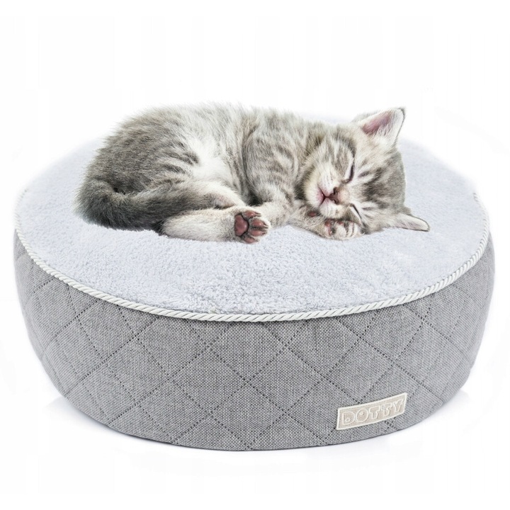 Culcus pentru pisici sau caini, Lana, Gri