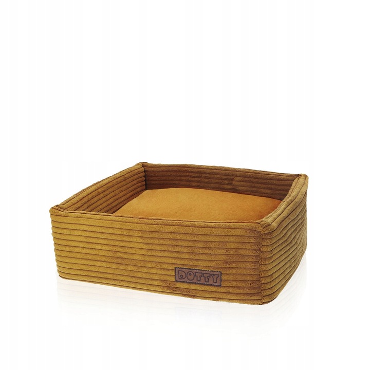 Culcus CUBE DOTTY, горчица, 42x42см, за кучета и котки