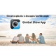 Стабилизатор за телефон, GoPro, Insta360, Gimbal с приложение за IOS и ANDROID, 3-осен стабилизатор, проследяване на лица и обекти, разклащане, bluetooth връзка