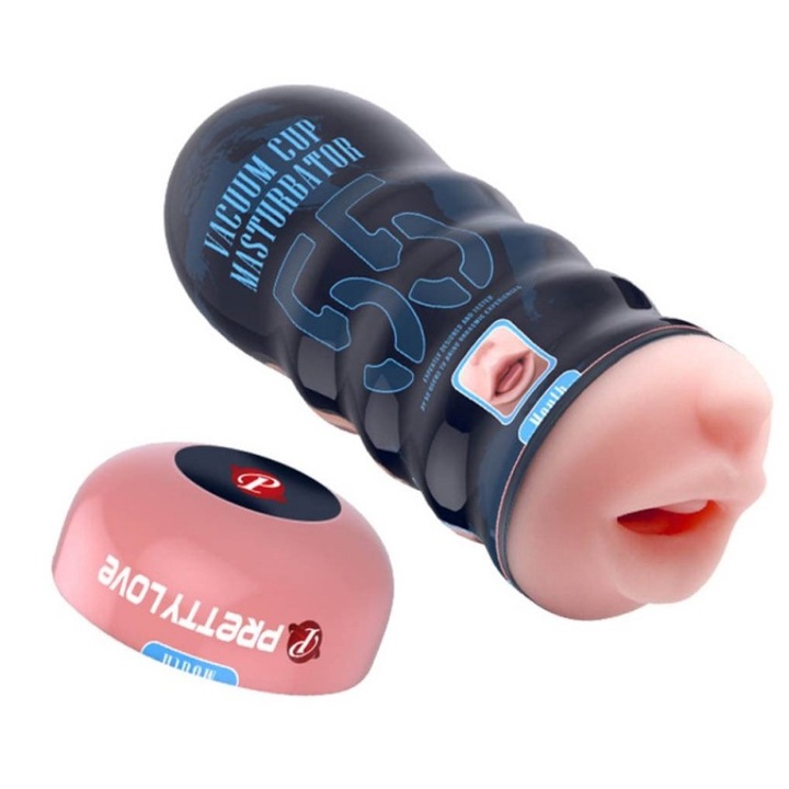 Мастурбатор, Вакуумна чаша, Уста, Естествен цвят