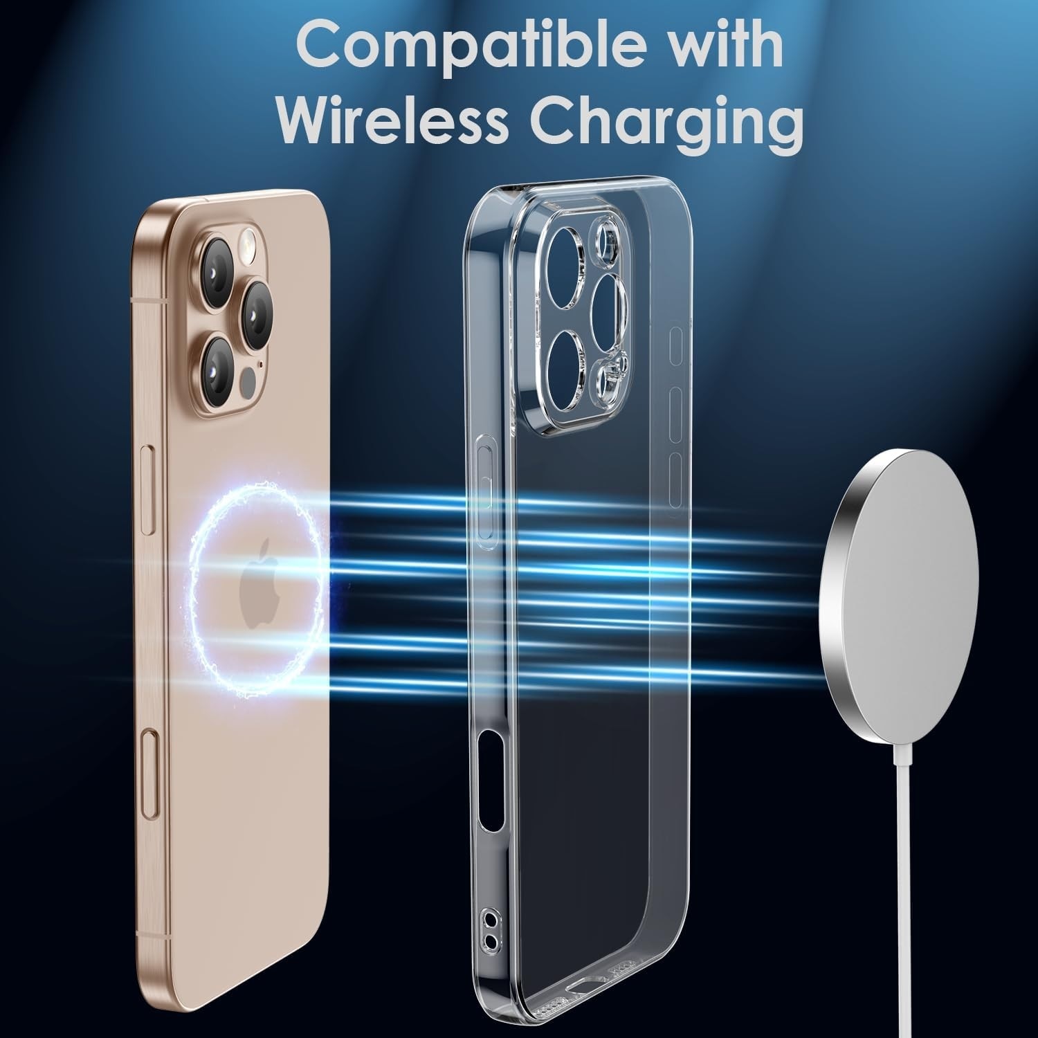 Husa de Protectie, Flippy, pentru Apple iPhone 16 Pro Max, TPU, Antisoc, Rezistenta la Impact, Protectie Camera, Transparenta