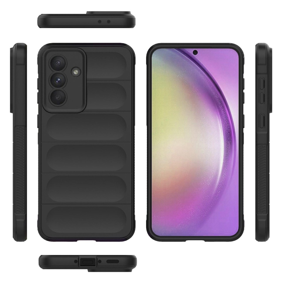 Husa pentru Samsung Galaxy A36 5G / Galaxy A56 5G eleganta, din silicon mat, Vogue - Rosu