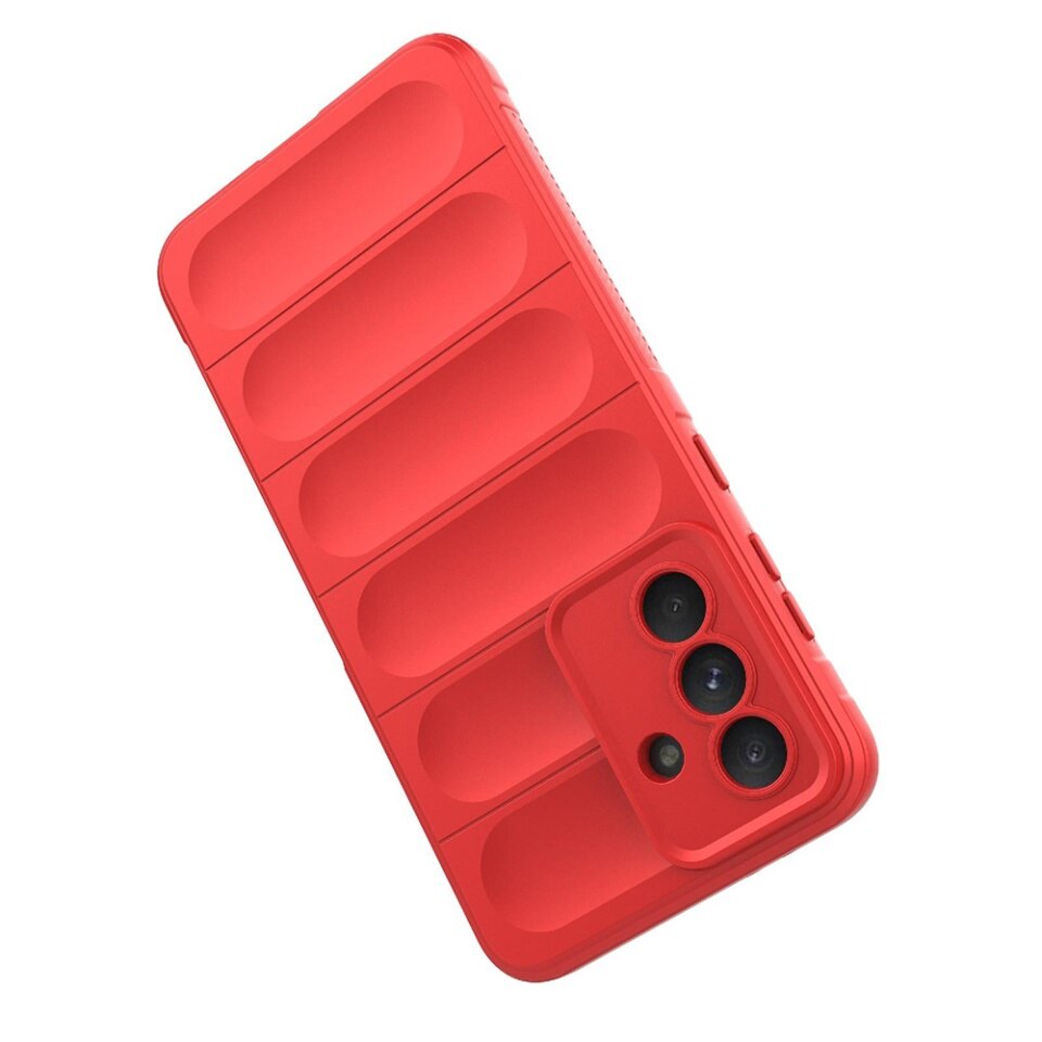 Husa pentru Samsung Galaxy A36 5G / Galaxy A56 5G eleganta, din silicon mat, Vogue - Rosu