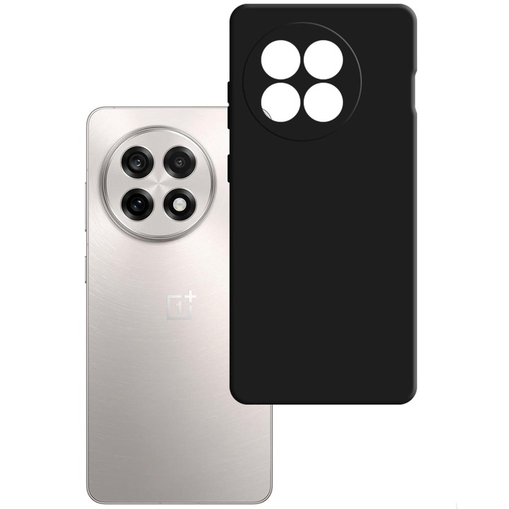 Husa 3mk Matt Case pentru OnePlus 13R, negru